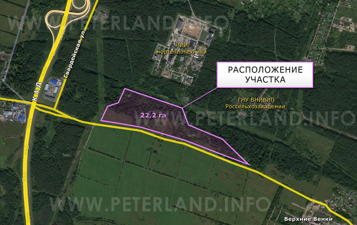 продажа земли под жилое строительство Петродворцовый район